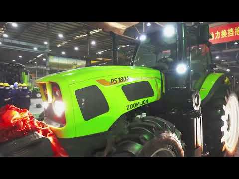 Zoomlion's new PS series power shift tractors rolled off the production line