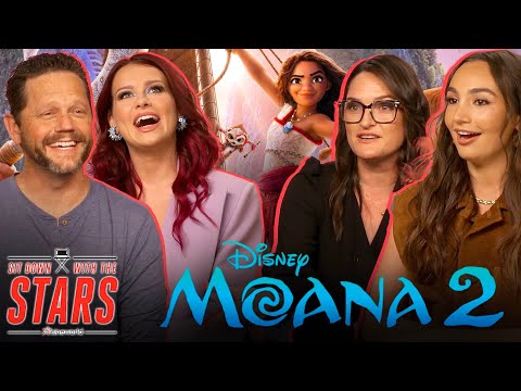 🌊 The Pure Emotion and Leadership of Moana 2 | Sit Down with the Stars