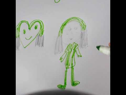 Drawing Billie Eilish with Mom (Edona's video)