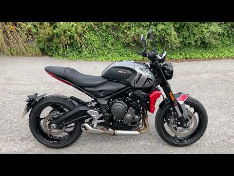 2023 TRIUMPH TRIDENT 660, 4365 MILES - WALKAROUND - COMPLETELY MOTORBIKES