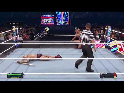 WWE 2k24 MyGM Mode S5 Part 4 Me vs. Harper vs The Chat: Summerslam