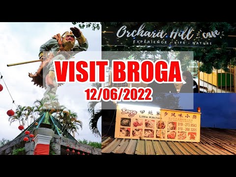 Day Trip to Broga | Broga 2022 |  Sak Dato Temple | Orchard Hill Cafe | Malaysia