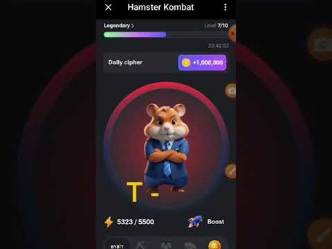 25 June daily cipher code hamster combat #hamsterkombat #hamsters