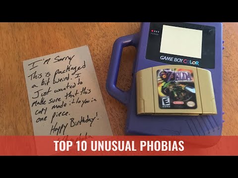 Top 10 unusual phobias