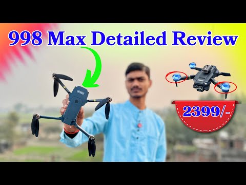 998 MAX Brushless Drone Review Pros & Cons | 998 MAX Drone Ka Honest Review Kya Yeh Sahi Hai?