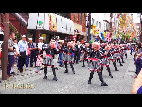 【バービーズ】高幡不動参道七夕まつり#6 2018/7/7 よさこい