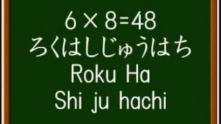 九九のうた（歌詞付き）