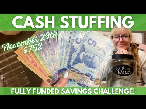 Payday Cash Stuffing + Completed Saving Challenge!