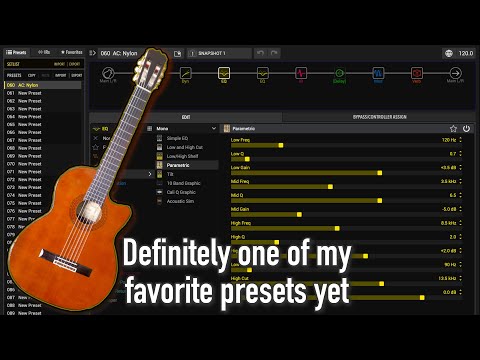 Building a Classical Guitar / Nylon String Preset - Line 6 Helix