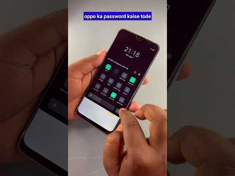 oppo ka password kaise tode // all oppo reset password #shorts