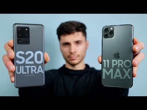 Samsung Galaxy S20 Ultra vs iPhone 11 Pro Max!