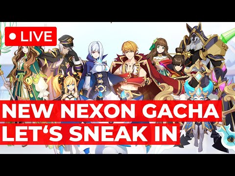 🔴 LIVE 🔴 A New Nexon Anime RPG Gacha LUL...!! Let's Sneak Into Soft Launch | Argent Twilight