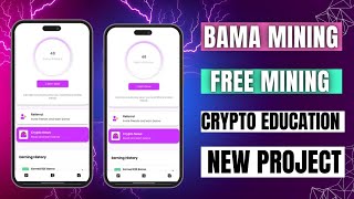 Bitbama mining.New crypto mining app.Bama mining.Free crypto mining.