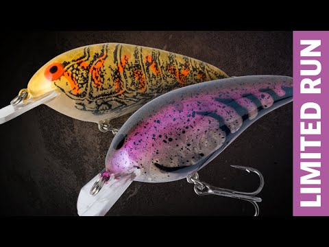 Lurenet Paint Shop RELEASES The COLDEST Crankbaits For Winter! (Norman Speed N & Speed N Jr.)