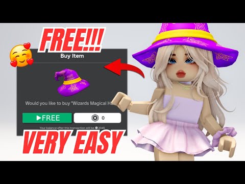 GET NEW ROBLOX FREE ITEM 🤩🪄 HURRY UP!