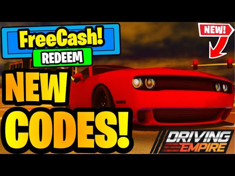 *NEW* ALL WORKING DRIVING EMPIRE CODES JANUARY 2024 | DRIVING EMPIRE UPDATE CODES ROBLOX