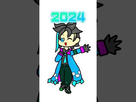 すまない先生の絵★2023~2024のすまない先生の絵を比べてみた結末#shorts