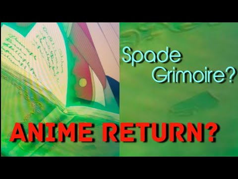 Black Clover Anime Return? | Yuno's Spade Grimoire #blackclover #blackcloveranime