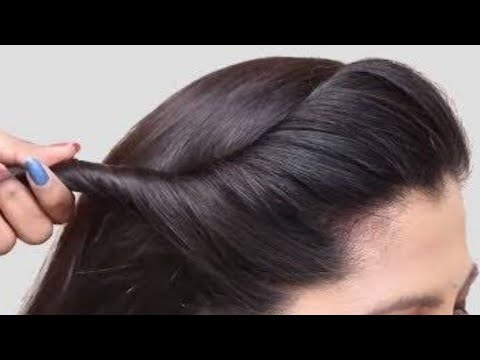 easy side braid hairstyle | hairstyle for medium hair | indian girl hairstyle ||simple hairstyle