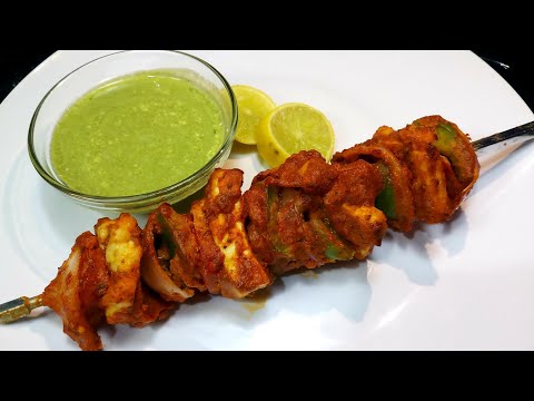 Paneer tikka recipe / paneer tikka recipe in oven/Redchilli by Garima's kitchen