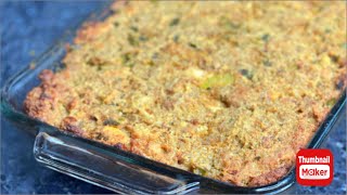 Southern Cornbread Dressing with Chicken | Cornbread Dressing #cornbreaddressing #dressing #sidedish