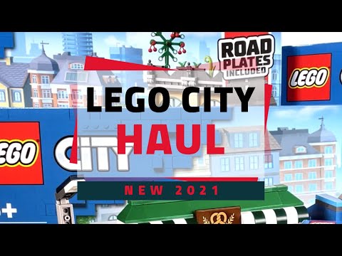 LEGO City Haul | New 2021 | Road Plates Included