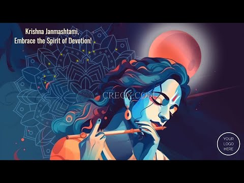 Customise Unique Krishna Janmashtami Video Templates