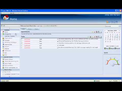 CRM Demo- Customization with Luxor CRM