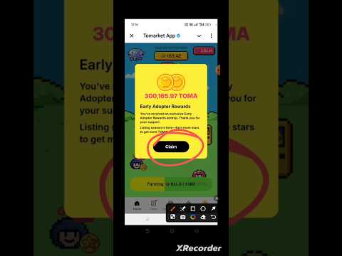 Tomarket Airdrop New Update | Early Adopter Reward | TOMA Token Price | TOMA Listing Date