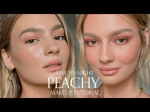 A Day to Night Peach Makeup Look with Tanielle Jai : Throwback Tutorial on Jemma Rubach