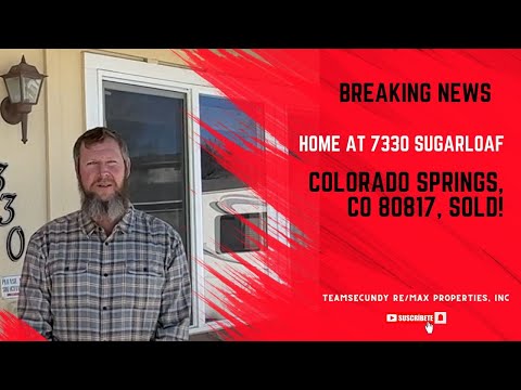 Breaking News |  Home at 7330 Sugarloaf | Colorado Springs, CO 80817, Sold!