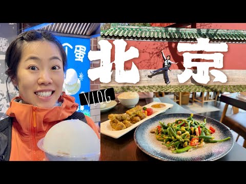 北京vlog 我回国啦｜差点把我妈丢在了半山腰