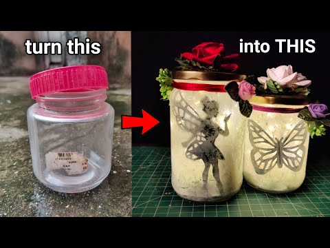 DIY Fairy Glow Jars Best Out of Waste