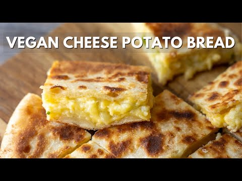 Insanely Delicious and Easy Cheese Potato Bread (It's Vegan!)