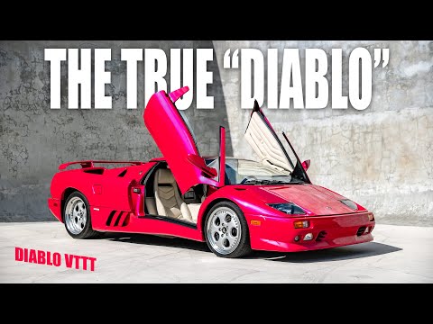 The Story of the Super Rare Twin Turbo Diablo