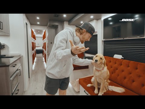 Bailey Zimmerman's Tour Bus | On The Road with Bose