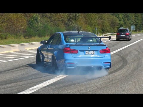 Modified Cars Leaving Nürburgring Tankstelle - BMW DRIFTS, LaFerrari, RX7, 992 GT3 RS, Technica..