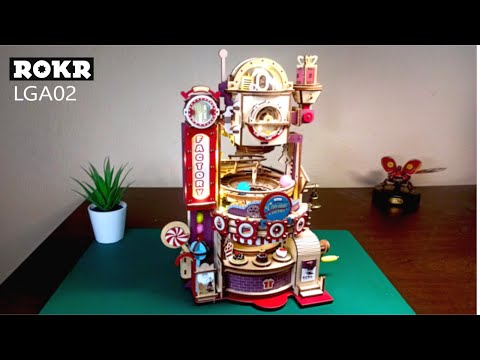 ROBOTIME Chocolate Factory Mable Run ROKR LGA02 3D Wooden Puzzle