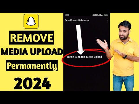 how to remove media upload from snapchat | Snapchat media upload problem fixed 100%