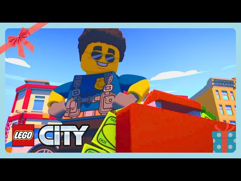 🚨 BUSTER STRIKES AGAIN! 🚨 | HAPPY HOLIDAYS | BRAND NEW LEGO CITY ADVENTURES | WildBrain Bananas