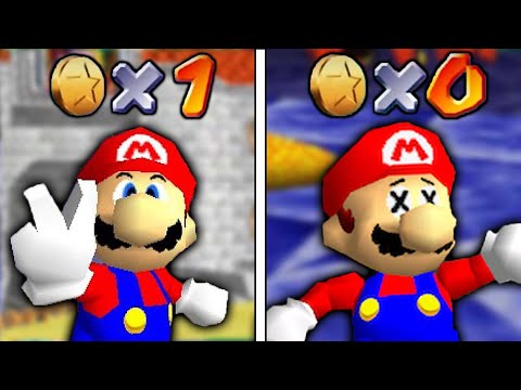 Mario 64 but you lose 1 coin every second. Die at 0.