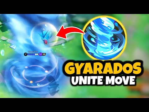 All about New Pokemon Gyarados Unite Move - Pokemon Unite