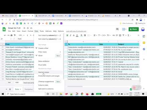 Send Bulk Emails - Google Apps Script