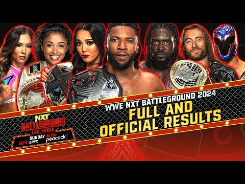 Full NXT Battleground 2024 Results