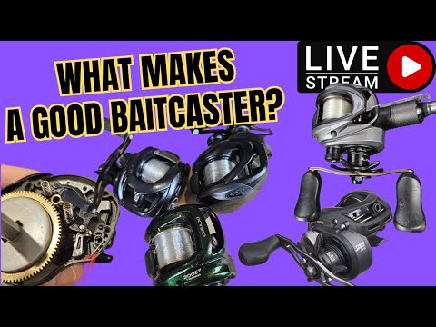 (LIVE) What Makes a GOOD Baitcaster? (LIVE TEARDOWN!)