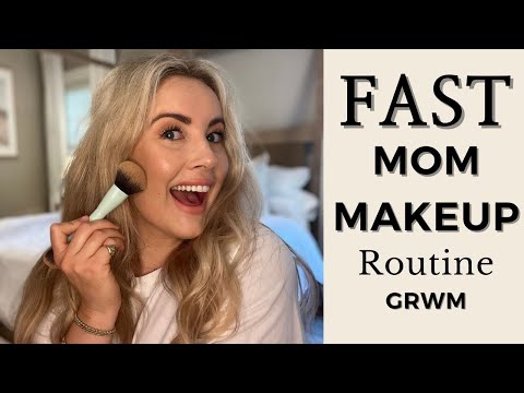 Get Ready With Me | 10 min mom makeup routine | GRWM