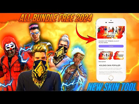 How To Use (Remove) New Free Fire Tools App ✓ Free Fire🔥 | Free😱All Bundle & Emote & GunSkin 2024