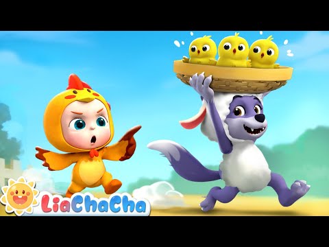 The Wolf and the Baby Animals | Farm Animal Series | Kids Songs & Nursery Rhymes | LiaChaCha