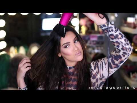 Braided Back Hair Tutorial -- Nicole Guerriero