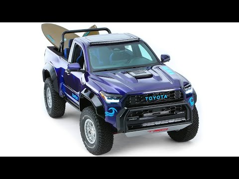 SEMA Toyota 4Runner TRD Surf Concept | #toyota #luxurycars #automobile #4k